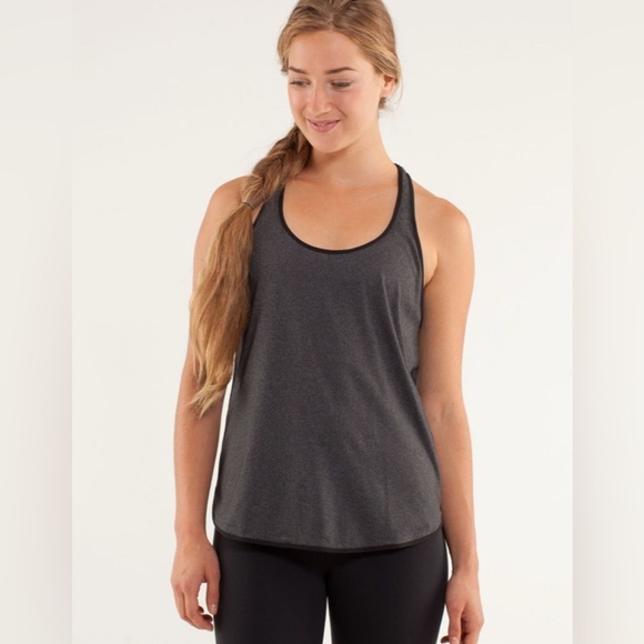 Lululemon 105 F Singlet Racerback Tank Top Luon Workout Activewear Top - Picture 3 of 7